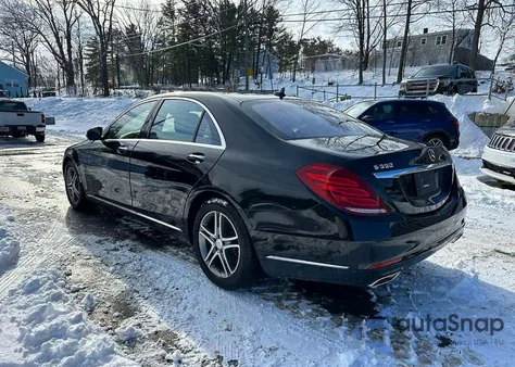 2016 Mercedes-Benz S 550 4Matic из США, поврежденный, VIN WDDUG8FB3GA225611